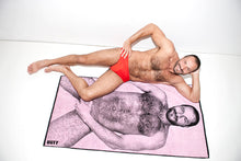 Charger l&#39;image dans la galerie, BUTT Magazine x American Apparel 2010 LIMITED EDITION Life Size Photo Beach Towel