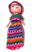 Cargar imagen en el visor de la galería, Worry Dolls (Muñeca quitapena) with bag